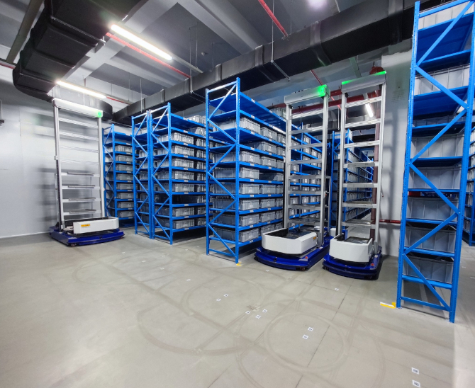 某电子企业PCB制造项目机器人